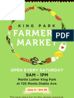 King Park-Merchant Poster-May 2011