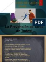 Prevencion de Caidas A Nivel