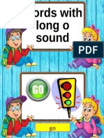 Words With Long o Sound