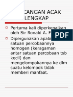 Rancangan Acak Lengkap