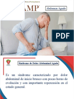 Síndromes de dolor abdominal agudo: diagnóstico y clasificación