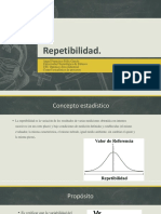 Repetibilidad y Confiabilidad