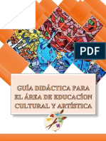 Guía didáctica para Educación Cultural y Artística