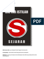 Istilah Sejarah