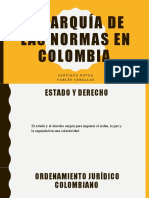 Jerarquía de Las Normas en Colombia