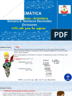 Números Decimales Divisiones