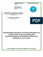 2020 8 Mali Program Document