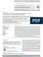 Genotoxicity assessment of amino zinc nanoparticles in wheat