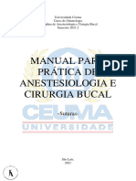 Manual de Prática de Anestesiologia - Suturas