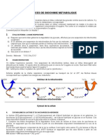 TD Métabolisme 2005-2006