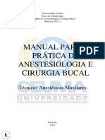 Manual de Prática de Anestesiologia - Tecnicas Maxilares