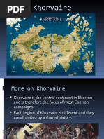 Eberron 2 - The Continent of Khorvaire