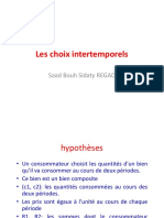 Choix intertemporels