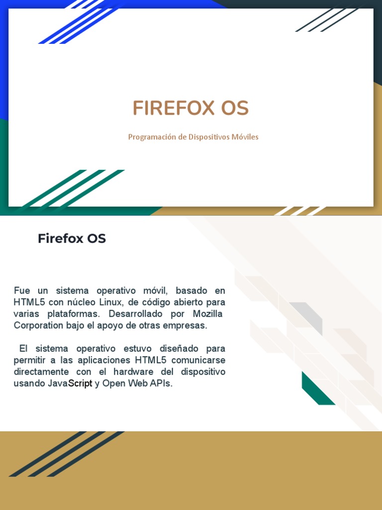 Historia y características de Firefox OS | PDF | Informática | Software