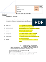 12th Grade Diagnostic Test