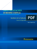 Argumentación jurídicional