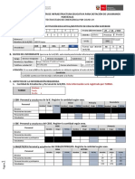 Ficha Tecnica de Evaluacion de Infraestructura