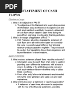 4 Pas 7 - Statement of Cash Flows: Objective and Scope