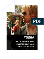 Yosha Como Acercarte A Las Mujeres en La Calle Directo y Naturalpdf 2