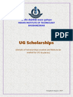 UG Scholarships: Indian Institute of Technology Bhubaneswar