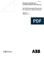 ABB Drives: Programming Manual Including Application Macros