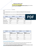 Module Six Wellness Plan