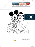 Mickey para Colorir