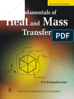 Heat and Mass Transfer by Kothadaraman