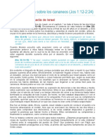 El Juicio de Dios Sobre Los Cananeos