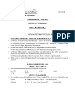 Guntur Question Bank 2020-2021 Important Questions Chemistry