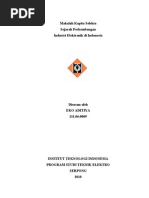 Download Makalah Kapita Selekta Industri Elektronika Di Indonesia by Eko Aditiya SN56002816 doc pdf