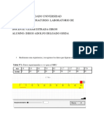 Regresión lineal y cuadrática para datos de MRU y MRUV en laboratorio de física