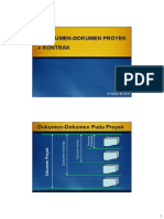 Dokumen Dokumen Proyek Kontrak