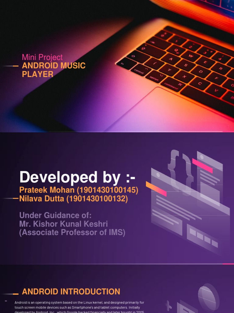 Mini Project: Android Music Player | PDF | Android (Operating System ...