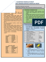 CARA MENGKLASIFIKASI MAKHLUK HIDUP