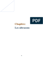 Chapitre-Ultrasons Notions Sur Les Ultrasons