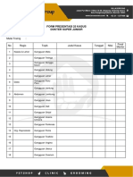 Form Presentasi 25 Kasus