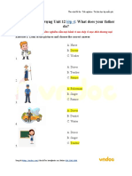 Trắc nghiệm từ vựng Unit 12: What does your father do?: Exercise 1: Look at the pictures and choose the correct answer