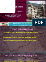 Seminar Presentation On: Earthquake Resistant IN Super Structure Construction