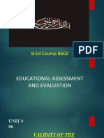 B.Ed Course 8602