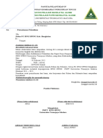 Format Surat Pemberitahuan, Permohonan Dan Undangan - Pelantikan PKPT