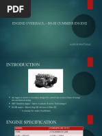 Engine Build Sheet PDF Piston Internal Combustion Engine