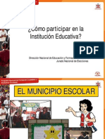 Cómo Participar en La Institución Educativa PDF