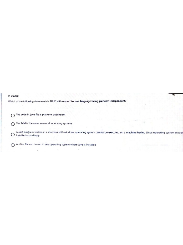 Java MCQ | PDF