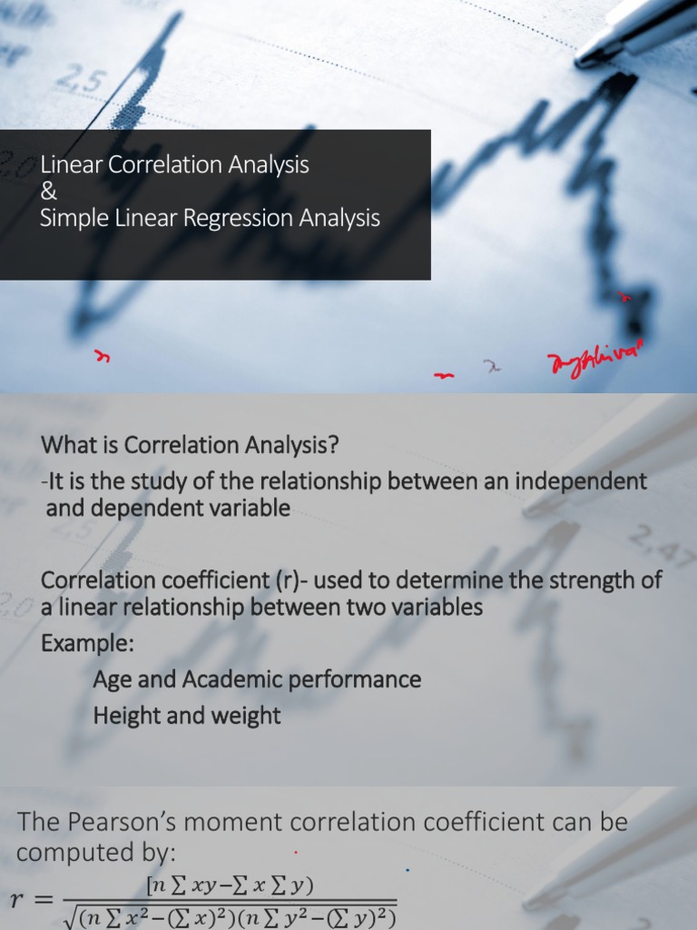 Discussion PPT - Correlation&Regression | PDF | Regression Analysis ...