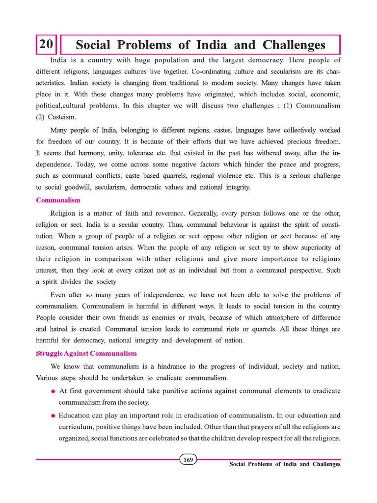 GSEB Board Class 10 Social Science Chapter 20 English | PDF