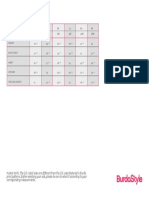 Babies' Size Chart: Inches