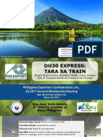 DU30 Express: Roadmap to Acceleration and Inclusion