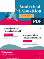 English XI Chapter 3 Analytical Exposition