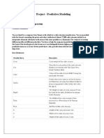 Project Report - Predictive Modeling